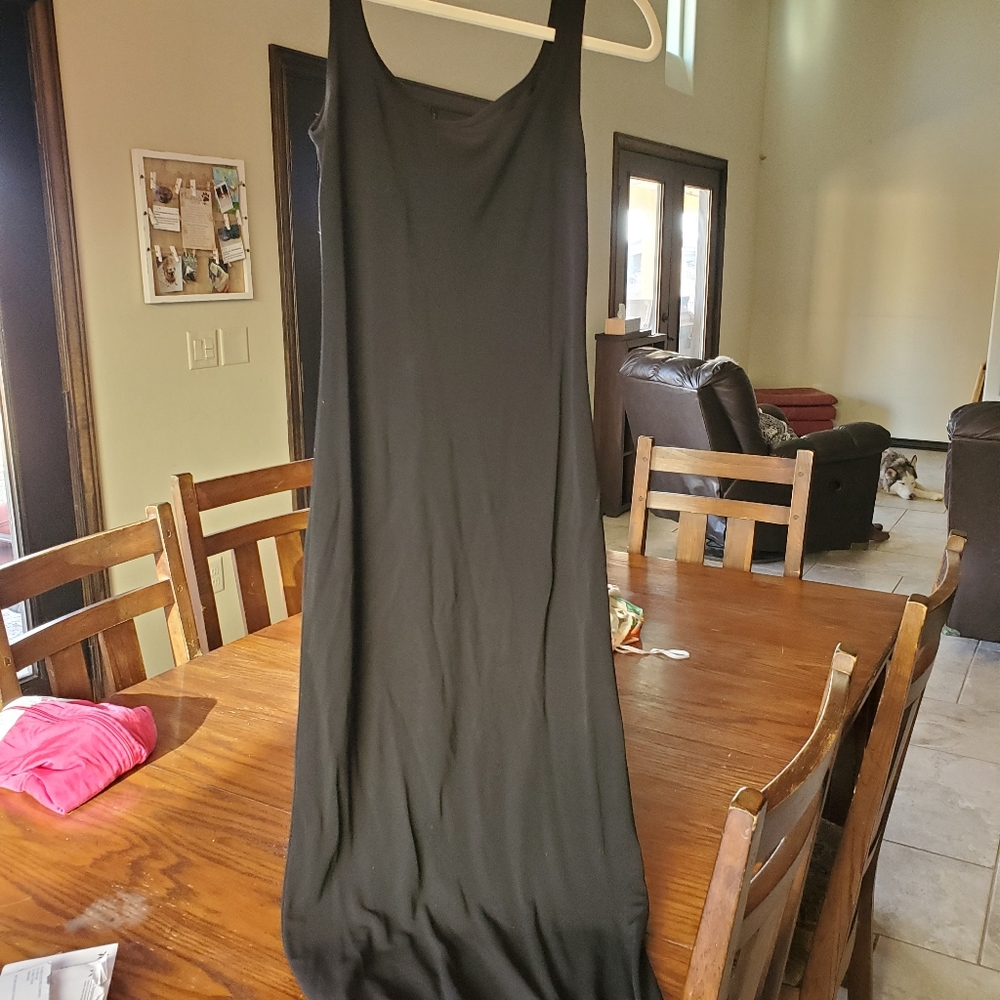 Long Black Gap dress size XS but loose fitting